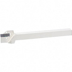 Iscar - External Thread, 0.689" Max Depth of Cut, 3mm Min Groove Width, 150mm OAL, Left Hand Indexable Grooving Cutoff Toolholder - 25mm Shank Height x 25mm Shank Width, DG../GRIP Insert Style, DGT Toolholder Style, Series Do-Grip - Americas Industrial Supply