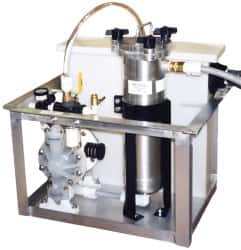 Made in USA - 40 to 125°F Max, Oil Separator/Filter - 100 GPH Oil Removal Capacity - Americas Industrial Supply