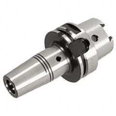 Iscar - 1/2" Hole Diam, HSK100A Taper Shank Shrink Fit Tool Holder & Adapter - 5" Projection, 0.94" Nose Diam, 1.85" Clamping Depth, 20,000 RPM, Through Coolant - Exact Industrial Supply