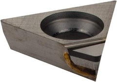 Iscar - TPGX731 Grade ID5 Polycrystalline Diamond (PCD) Turning Insert - Uncoated, 60° Triangle, 7/32" Inscr Circle, 3/32" Thick, 1/64" Corner Radius - Americas Industrial Supply