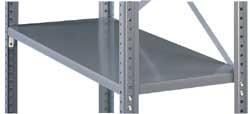 Tennsco - 36" Wide, 1" High, Open Shelving Extra Shelves for Commercial Shelving - Steel, 18" Deep, Use with Tennsco Commercial Shelving - Americas Industrial Supply