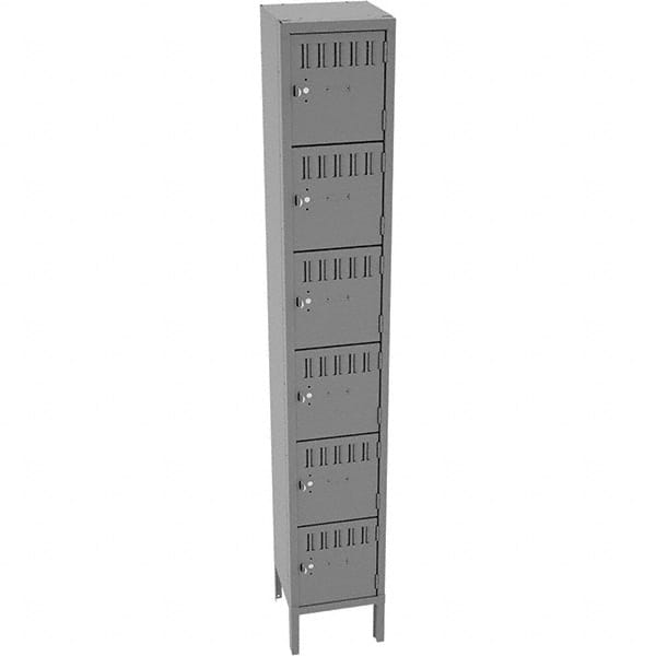 Tennsco - 6 Door, 6 Tier, Locker - Americas Industrial Supply