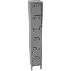 Tennsco - 6 Door, 6 Tier, Locker - Americas Industrial Supply