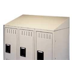 Tennsco - 36" Wide15" Deep, Locker Slope Top - Americas Industrial Supply