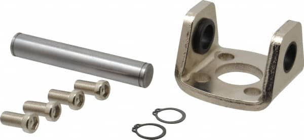 SMC PNEUMATICS - Air Cylinder Double Clevis - For 2-1/2" Air Cylinders, Use with NCGD - Americas Industrial Supply