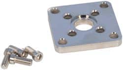 SMC PNEUMATICS - Air Cylinder Flange Mount - For 1-1/2" Air Cylinders, Use with NCGF/G - Americas Industrial Supply