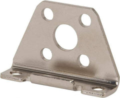 SMC PNEUMATICS - Air Cylinder Foot Bracket - For 1/2" Air Cylinders, Use with NCQ2 Air Cylinders - Americas Industrial Supply