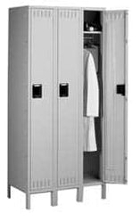 Tennsco - 3 Door, 1 Tier, Locker - Americas Industrial Supply
