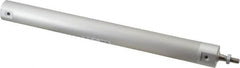 SMC PNEUMATICS - 3/4" Bore Double Acting Air Cylinder - 1/8 Port, 1/4-28 Rod Thread, 140 Max psi, 40 to 140°F - Americas Industrial Supply