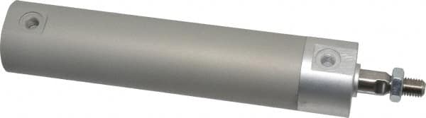 SMC PNEUMATICS - 1" Bore Double Acting Air Cylinder - 1/8 Port, 5/16-24 Rod Thread, 140 Max psi, 40 to 140°F - Americas Industrial Supply