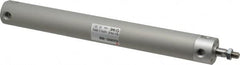 SMC PNEUMATICS - 1" Bore Double Acting Air Cylinder - 1/8 Port, 5/16-24 Rod Thread, 140 Max psi, 40 to 140°F - Americas Industrial Supply