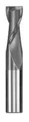 SGS - 3/4", 1-1/2" LOC, 3/4" Shank Diam, 4" OAL, 2 Flute, Solid Carbide Square End Mill - Single End, AlTiN Finish, Spiral Flute, 30° Helix, Centercutting, Right Hand Cut, Right Hand Flute, Series 3 - Americas Industrial Supply