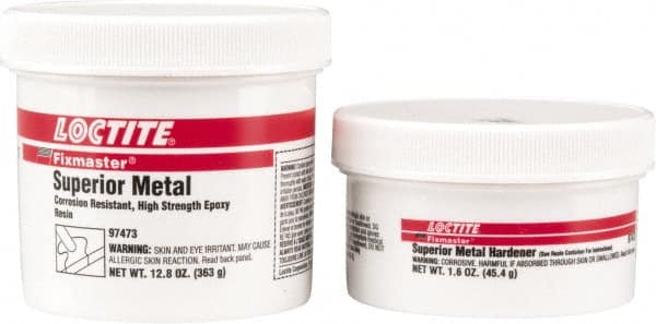 Loctite - 1 Lb Pail Two Part Epoxy - 20 min Working Time, 2,820 psi Shear Strength, Series Fixmaster - Americas Industrial Supply