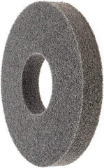 3M - 8" Diam, 1" Face Width, 3" Center Hole, Fine Grade, Silicon Carbide Deburring Wheel - Unitized, Soft Density 2 Grade - Americas Industrial Supply