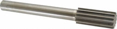 Made in USA - 1-3/4" High Speed Steel 12 Flute Chucking Reamer - Straight Flute, 1-1/4" Straight Shank, 4" Flute Length, 13-1/2" OAL - Americas Industrial Supply