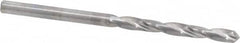 Onsrud - 1/8" 118° Solid Carbide Jobber Drill - Bright Finish, Right Hand Cut, Spiral Flute, Straight Shank, 2-1/4" OAL, Faceted Point - Americas Industrial Supply