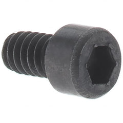 Hex Head Cap Screw: M8 x 1.25 x 45 mm, Grade 12.9 Alloy Steel, Black Oxide Finish Partially Threaded, 6 mm Hex, ISO 4762