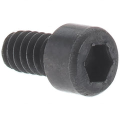 Made in USA - M24x3.00 Metric Coarse Hex Socket Drive, Socket Cap Screw - Grade 12.9 Alloy Steel, Black Oxide Finish, Partially Threaded, 110mm Length Under Head - Americas Industrial Supply