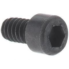 Made in USA - 1/2-20 UNF Hex Socket Drive, Socket Cap Screw - Alloy Steel, Black Oxide Finish, Partially Threaded, 3-1/2" Length Under Head - Americas Industrial Supply