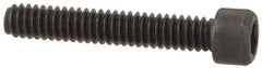 Value Collection - #0-80 UNF Hex Socket Drive, Socket Cap Screw - Alloy Steel, Black Oxide Finish, Fully Threaded, 3/8" Length Under Head - Americas Industrial Supply