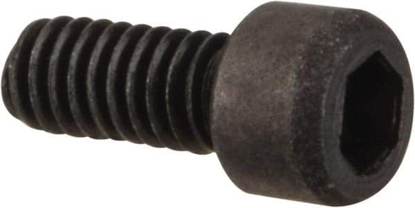 Value Collection - #1-72 UNF Hex Socket Drive, Socket Cap Screw - Alloy Steel, Black Oxide Finish, Fully Threaded, 3/16" Length Under Head - Americas Industrial Supply