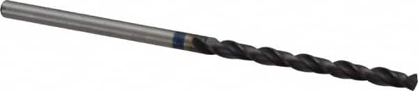 Accupro - #41 120° Cobalt Jobber Drill - TiAlN Finish, Right Hand Cut, Spiral Flute, Straight Shank, 57mm OAL, Split Point - Americas Industrial Supply