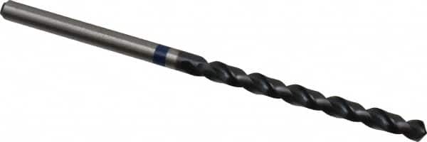 Accupro - #31 120° Cobalt Jobber Drill - TiAlN Finish, Right Hand Cut, Spiral Flute, Straight Shank, 65mm OAL, Split Point - Americas Industrial Supply