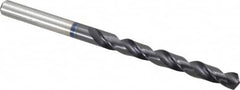 Accupro - 6.8mm 120° Cobalt Jobber Drill - TiAlN Finish, Right Hand Cut, Spiral Flute, Straight Shank, 109mm OAL, Faceted Point - Americas Industrial Supply