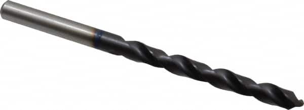 Accupro - Letter I 120° Cobalt Jobber Drill - TiAlN Finish, Right Hand Cut, Spiral Flute, Straight Shank, 109mm OAL, Faceted Point - Americas Industrial Supply