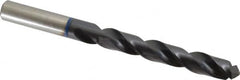 Accupro - 13mm 120° Cobalt Jobber Drill - TiAlN Finish, Right Hand Cut, Spiral Flute, Straight Shank, 151mm OAL, Faceted Point - Americas Industrial Supply