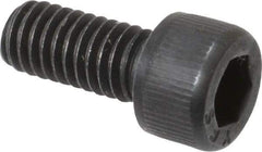 Value Collection - #8-36 UNF Hex Socket Drive, Socket Cap Screw - Alloy Steel, Black Oxide Finish, Fully Threaded, 3/8" Length Under Head - Americas Industrial Supply
