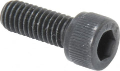 Value Collection - #10-32 UNF Hex Socket Drive, Socket Cap Screw - Alloy Steel, Black Oxide Finish, Fully Threaded, 1/2" Length Under Head - Americas Industrial Supply