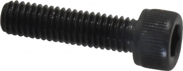 Value Collection - #10-32 UNF Hex Socket Drive, Socket Cap Screw - Alloy Steel, Black Oxide Finish, Fully Threaded, 3/4" Length Under Head - Americas Industrial Supply