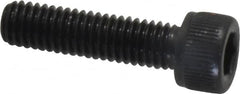 Value Collection - #10-32 UNF Hex Socket Drive, Socket Cap Screw - Alloy Steel, Black Oxide Finish, Fully Threaded, 3/4" Length Under Head - Americas Industrial Supply
