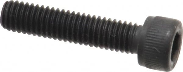 Value Collection - #10-32 UNF Hex Socket Drive, Socket Cap Screw - Alloy Steel, Black Oxide Finish, Fully Threaded, 7/8" Length Under Head - Americas Industrial Supply