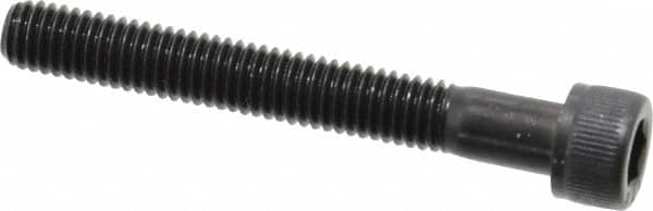 Value Collection - #10-32 UNF Hex Socket Drive, Socket Cap Screw - Alloy Steel, Black Oxide Finish, Partially Threaded, 1-1/2" Length Under Head - Americas Industrial Supply