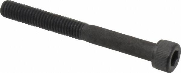 Value Collection - #10-32 UNF Hex Socket Drive, Socket Cap Screw - Alloy Steel, Black Oxide Finish, Partially Threaded, 1-3/4" Length Under Head - Americas Industrial Supply