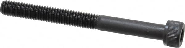 Value Collection - #10-32 UNF Hex Socket Drive, Socket Cap Screw - Alloy Steel, Black Oxide Finish, Partially Threaded, 2" Length Under Head - Americas Industrial Supply