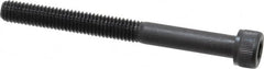 Value Collection - #10-32 UNF Hex Socket Drive, Socket Cap Screw - Alloy Steel, Black Oxide Finish, Partially Threaded, 2" Length Under Head - Americas Industrial Supply