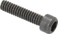 Value Collection - #2-56 UNC Hex Socket Drive, Socket Cap Screw - Alloy Steel, Black Oxide Finish, Fully Threaded, 3/8" Length Under Head - Americas Industrial Supply