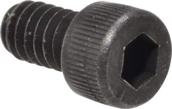 Value Collection - #3-48 UNC Hex Socket Drive, Socket Cap Screw - Alloy Steel, Black Oxide Finish, Fully Threaded, 3/16" Length Under Head - Americas Industrial Supply