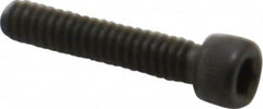 Value Collection - #3-48 UNC Hex Socket Drive, Socket Cap Screw - Alloy Steel, Black Oxide Finish, Fully Threaded, 1/2" Length Under Head - Americas Industrial Supply