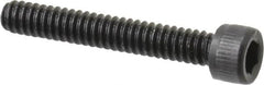 Value Collection - #4-40 UNC Hex Socket Drive, Socket Cap Screw - Alloy Steel, Black Oxide Finish, Fully Threaded, 3/4" Length Under Head - Americas Industrial Supply