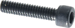 Value Collection - #8-32 UNC Hex Socket Drive, Socket Cap Screw - Alloy Steel, Black Oxide Finish, Fully Threaded, 3/4" Length Under Head - Americas Industrial Supply
