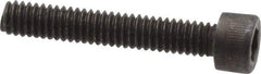 Value Collection - #8-32 UNC Hex Socket Drive, Socket Cap Screw - Alloy Steel, Black Oxide Finish, Fully Threaded, 1" Length Under Head - Americas Industrial Supply