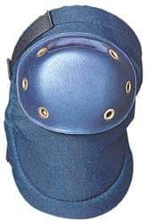 OccuNomix - Size Universal, Hook & Loop Straps, Hard Protective Cap, Knee Pad - Foam Rubber Padding, Blue, 2 Straps - Americas Industrial Supply