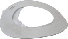 OccuNomix - Hard Hat Shade - White, Compatible with All Hard Hats - Americas Industrial Supply