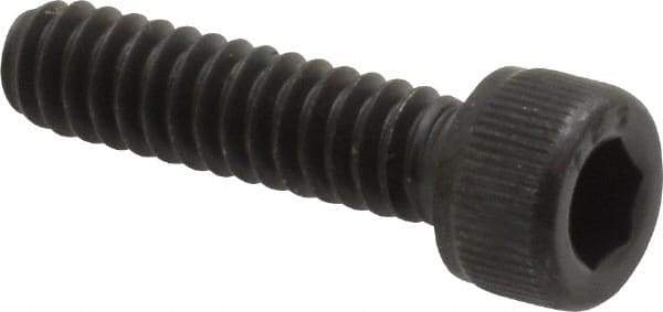 Value Collection - #10-24 UNC Hex Socket Drive, Socket Cap Screw - Alloy Steel, Black Oxide Finish, Fully Threaded, 3/4" Length Under Head - Americas Industrial Supply