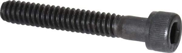 Value Collection - #10-24 UNC Hex Socket Drive, Socket Cap Screw - Alloy Steel, Black Oxide Finish, Fully Threaded, 1-1/4" Length Under Head - Americas Industrial Supply