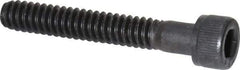 Value Collection - #10-24 UNC Hex Socket Drive, Socket Cap Screw - Alloy Steel, Black Oxide Finish, Fully Threaded, 1-1/4" Length Under Head - Americas Industrial Supply